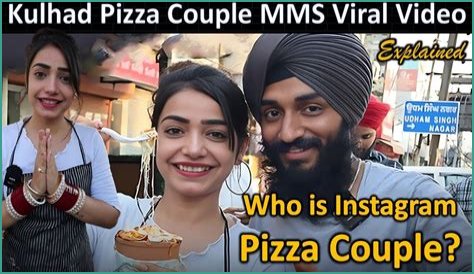 Why is the viral video about Pizza Kulhad couple?